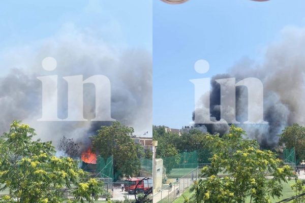 Φωτιά σε εργοστάσιο στο Μοσχάτο – Επιχειρούν 28 πυροσβέστες με 9 οχήματα