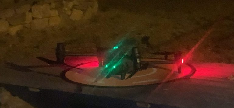 Drone πάνω από την Πεντέλη