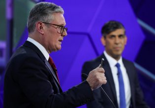 Εκλογές στη Βρετανία: Σκληρή μάχη χωρίς νικητή το debate μεταξύ Σούνακ και Στάρμερ