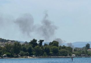 Φωτιά τώρα στον Ωρωπό