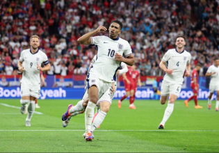 Δυνατή κεφαλιά του Μπέλινγκχαμ και 1-0 η Αγγλία (vid)