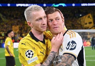 Δύο «μύθοι»: Η συγκλονιστική φωτογραφία Κροος και Ρόις μετά τον τελικό (pic)