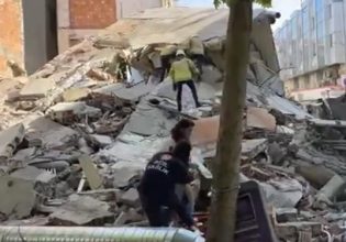 Κωνσταντινούπολη: Χτισμένο με… άμμο από τη θάλασσα το κτίριο που κατέρρευσε