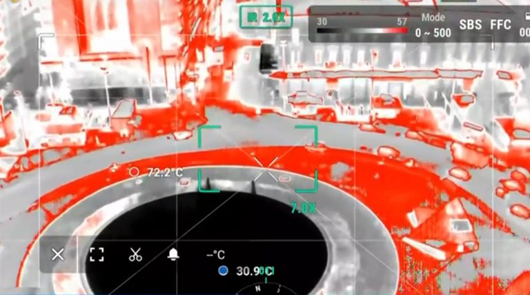 Στα ύψη ο υδράργυρος – Θερμική κάμερα «έπιασε» θερμοκρασίες έως και 96 βαθμών Κελσίου