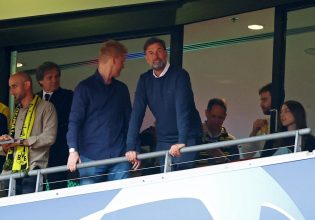 Μεγάλες προσωπικότητες του ποδοσφαίρου στις εξέδρες του Γουέμπλεϊ για τον τελικό του Champions League