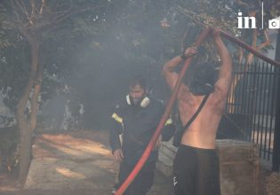 Φωτιά στη Σταμάτα: Χωρίς ενεργό μέτωπο – Εκκενώθηκαν οικισμοί, μηνύματα του «112»