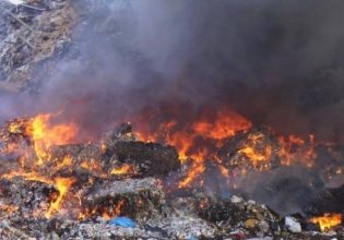 Φωτιά στον ΧΥΤΑ Νεμέας – Μεγάλη κινητοποίηση της πυροσβεστικής