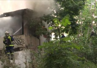 Συναγερμός για φωτιά σε κτίριο στο κέντρο της Θεσσαλονίκης