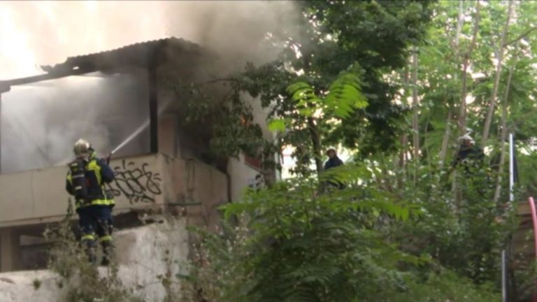 Συναγερμός για φωτιά σε κτίριο στο κέντρο της Θεσσαλονίκης