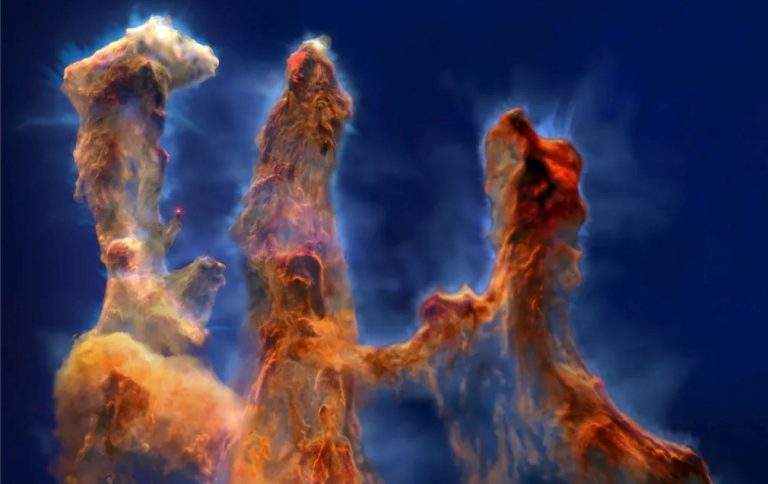 NASA: Ψυχεδελικό animation πετά στους «Στύλους της Δημιουργίας»