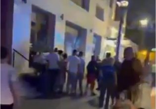 Ηράκλειο: Άγρια συμπλοκή με μαχαιρώματα στην πλατεία Λιονταριών