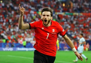 Γεωργία – Πορτογαλία 2-0: Έκανε την έκπληξη και πέρασε ως τρίτη (vids)