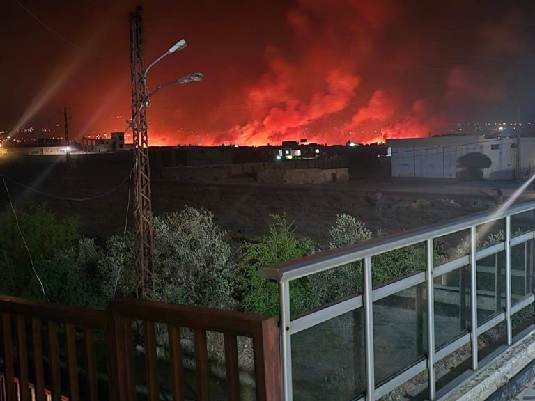 Λίβανος: Τουλάχιστον 5 οι νεκροί από τους ισραηλινούς βομβαρδισμούς κοντά στα σύνορα με τη Συρία