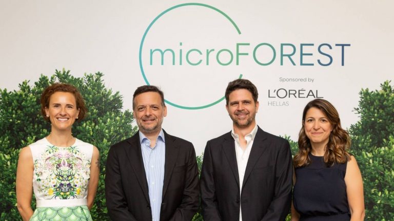 Ένα πράσινο project από τη L’Oréal Hellas δίνει νέα πνοή στο κέντρο της Αθήνας