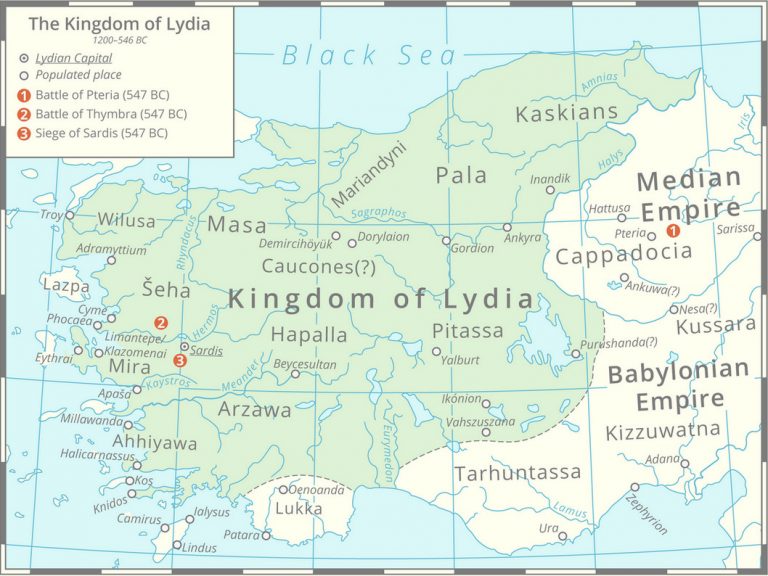 Η ελληνική γλώσσα στο διάβα του χρόνου: Οι επαφές της ελληνικής με τη λυδική γλώσσα