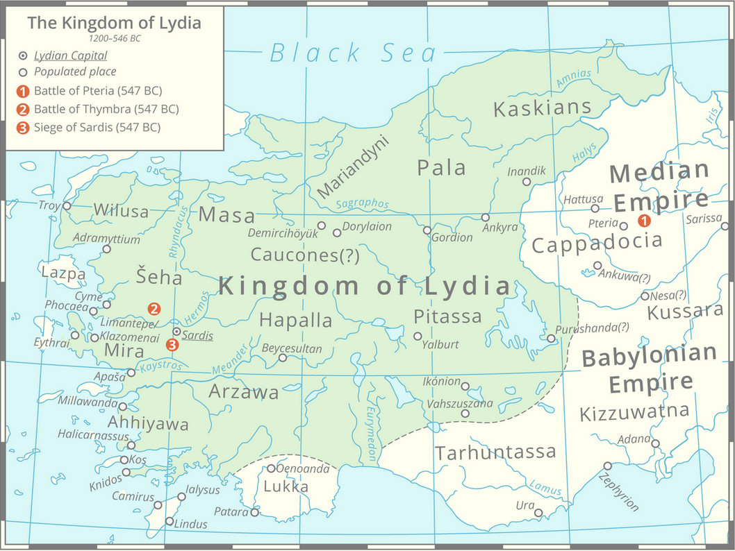 Η ελληνική γλώσσα στο διάβα του χρόνου: Οι επαφές της ελληνικής με τη λυδική γλώσσα