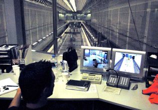 Αγιος Δημήτριος: Επιχείρηση απεγκλωβισμού ατόμου που έπεσε στις γραμμές του μετρό