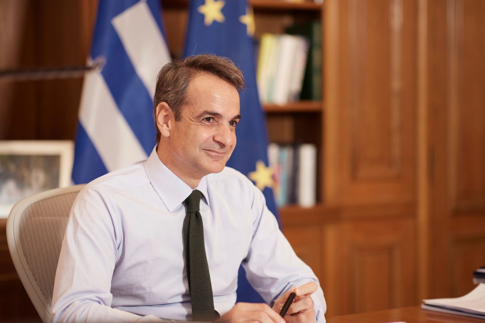 Κυριάκος Μητσοτάκης: «Κρίσιμη πολιτική μάχη οι ευρωεκλογές»