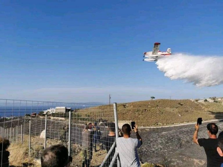 Κως: Υπό έλεγχο η φωτιά στην περιοχή Γιαπίλη που εκδηλώθηκε κοντά σε σπίτια