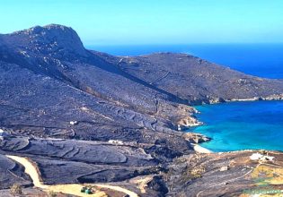 Σέριφος: Στάχτη και αποκαΐδια: Οι ζημιές που άφησε πίσω η φωτιά (φωτογραφίες)