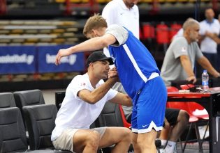 Η χειραψία και η αγκαλιά Σλούκα – Γουόκαπ στην προπόνηση της Εθνικής (pics)