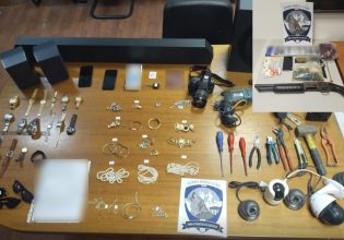 ΕΛ.ΑΣ: Εξαρθρώθηκε εγκληματική οργάνωση που διέπραττε διαρρήξεις – Πάνω από 1 εκατομμύριο ευρώ η λεία της