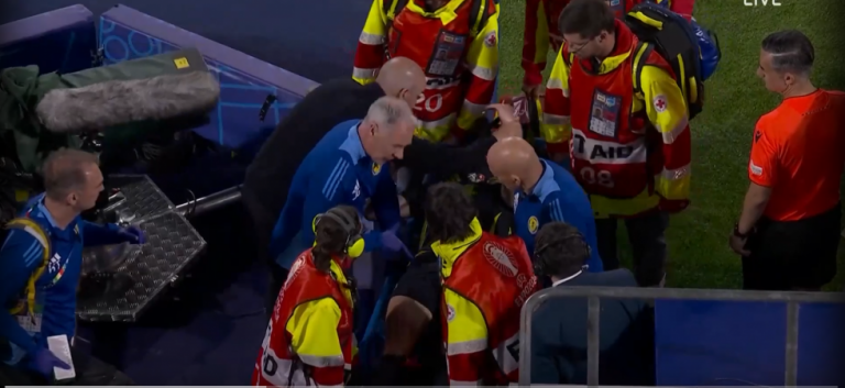 Φόβοι στην Σκωτία με τον τραυματισμό του Τίρνεϊ, αποχώρησε με φορείο (vid)