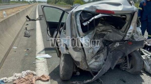 Τροχαίο στην Εγνατία: Μια νεκρή και τρεις τραυματίες