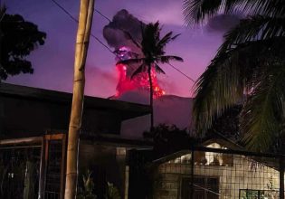 Φιλιππίνες: Τουλάχιστον 2.800 άνθρωποι εγκατέλειψαν τα σπίτια τους μετά την έκρηξη ηφαιστείου