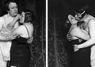 Ιδιωτικές φωτογραφίες ενός παντρεμένου ζευγαριού του ’20 που έμοιαζαν με ερωτικές καρτ ποστάλ