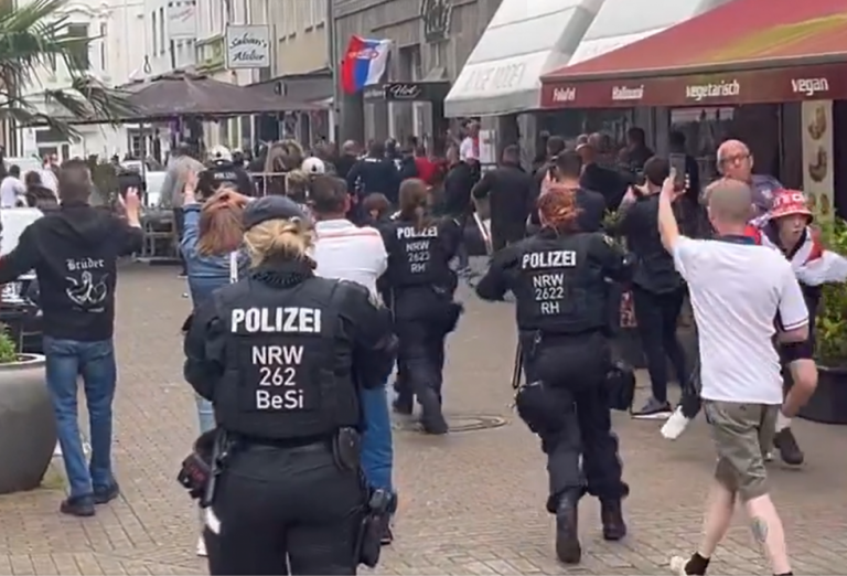 Euro 2024: Σοβαρά επεισόδια στο Γκελζενκίρχεν – Άγγλοι οπαδοί επιτέθηκαν σε Σέρβους (pic, vids)