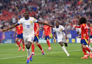 Ανοίγει το σκορ με την κεφαλιά του Κόλο Μουανί η Γαλλία (vid)