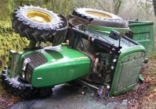 Θεσσαλονίκη: Τραυματίστηκε σοβαρά 14χρονος μετά από ανατροπή τρακτέρ