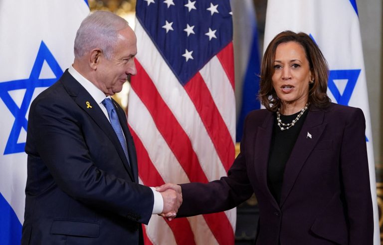 Γάζα: «Είναι καιρός να κλειστεί αυτή η συμφωνία» είπε η Χάρις στον Νετανιάχου