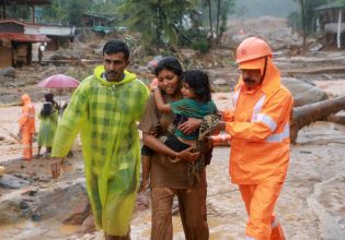 Ινδία: Τουλάχιστον 41 νεκροί από κατολισθήσεις και εκατοντάδες εγκλωβισμένοι κάτω από τις λάσπες