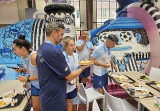 Διπλά γενέθλια στο Ολυμπιακό Χωριό στο Παρίσι με Καμμένου και Σάκκαρη (pics)