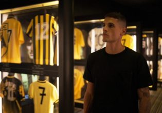 Παρουσίασε τη νέα της φανέλα η ΑΕΚ (vid)