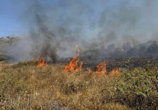 Υπό έλεγχο η φωτιά στον Κουβαρά – Αποκαταστάθηκε η κυκλοφορία