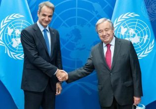 Συνάντηση Μητσοτάκη-Γκουτέρες για το Κυπριακό – Επιβεβλημένη η επανεκκίνηση συνομιλιών 50 χρόνια από την εισβολή