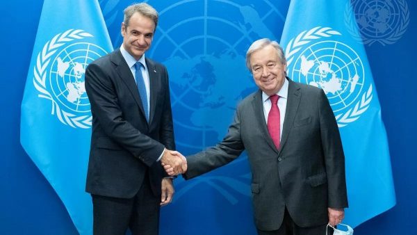 Συνάντηση Μητσοτάκη-Γκουτέρες για το Κυπριακό – Επιβεβλημένη η επανεκκίνηση συνομιλιών 50 χρόνια από την εισβολή