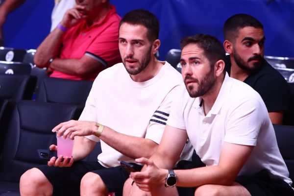 H συνάντηση του Φορτούνη με τον Ντόντσιτς στο ΣΕΦ (pic)