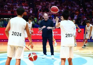 Προολυμπιακό τουρνουά: Το εντυπωσιακό event στο ημίχρονο με πρωταγωνιστή τον Γκάλη (pics)