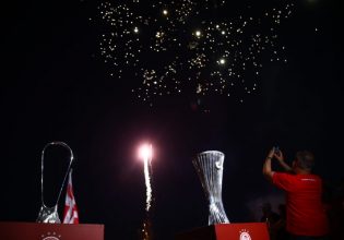 Στην Τήνο οι ευρωπαϊκές κούπες του Ολυμπιακού (pics)