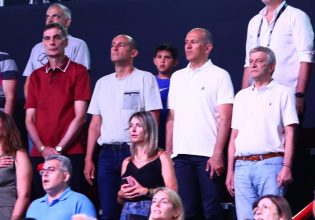 Στο ΣΕΦ Αγγελόπουλοι, Μπαρτζώκας και Σκινδήλιας για τον αγώνα της Εθνικής (pic)