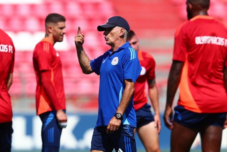 Το νέο σήμα του Ολυμπιακού στις προπονητικές εμφανίσεις για τον εορτασμό των 100 χρόνων (pics)