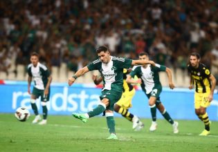 Ο Παναθηναϊκός έκανε το 2-0 με πέναλτι του Μπακασέτα (vids)