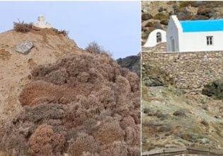 Μύκονος: «Ξεθάφτηκε» το εκκλησάκι στη βίλα του Αντώνη Ρέμου