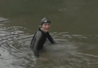 Ολυμπιακοί Αγώνες 2024: Βούτηξε στον Σηκουάνα η υπουργός Αθλητισμού της Γαλλίας