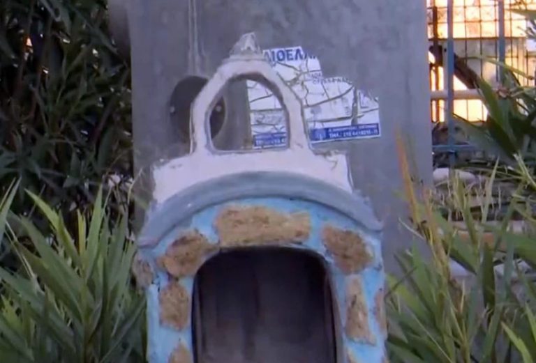 Αντώνης Καρυώτης: Για δεύτερη φορά βανδάλισαν το εικονοστάσι στη μνήμη του