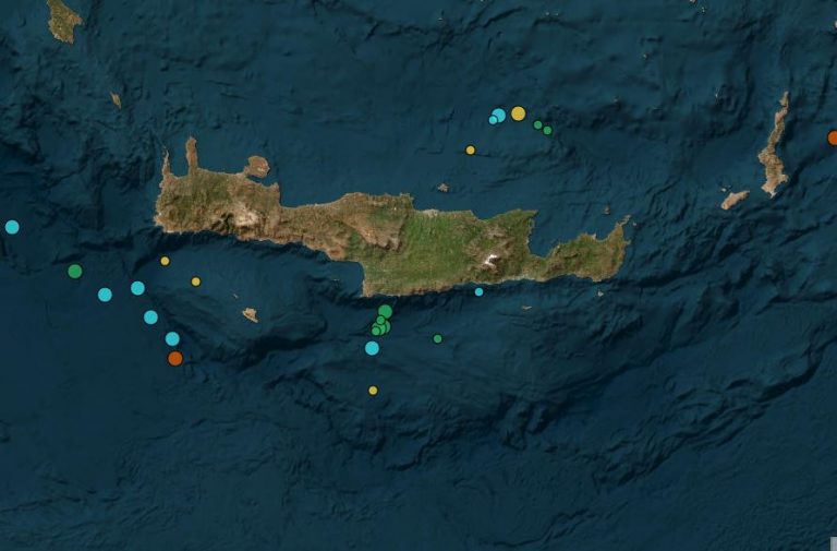 Σεισμός τώρα στην Κρήτη